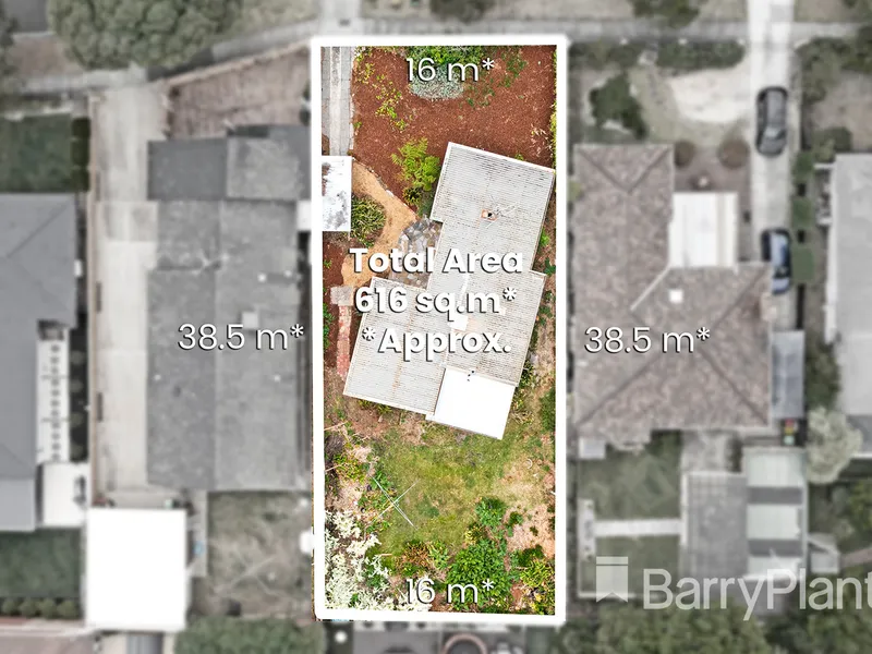 Superb Potential or Future Options on 616 sqm.