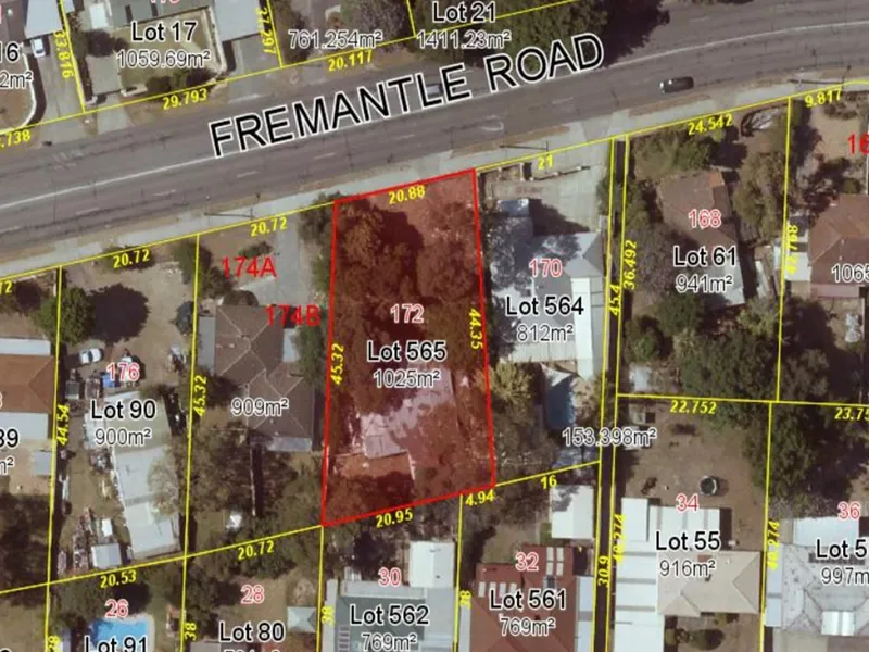 BUILDING GRANT ALERT!! 1025SQM BLOCK OF LAND WITH TRIPLEX POTENTIAL!! BUILD ON ONE AND POTENTIALLY SUBDIVIDE LATER AND PROSPER!!
