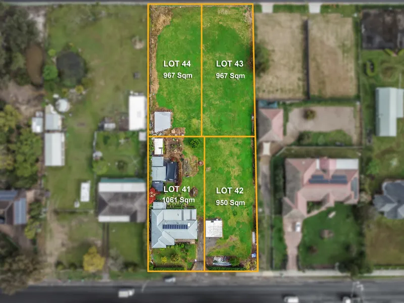 VACANT LAND WITH DELAYED SETTLEMENT