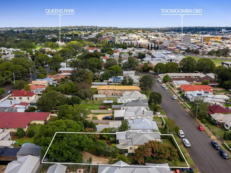 Boundless Potential on Two Titles - 946m2 - Enviable Toowoomba City Location