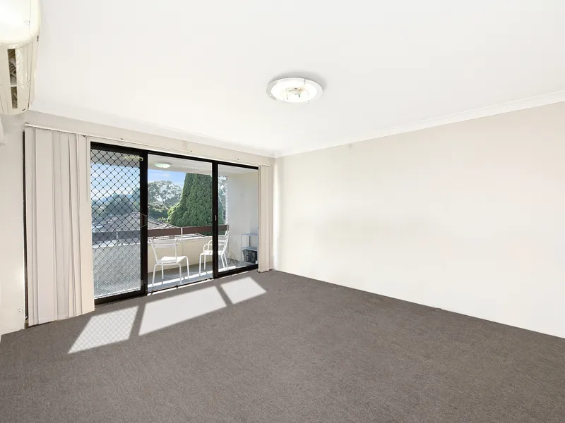 Super spacious, split level apartment, ripe for renovation