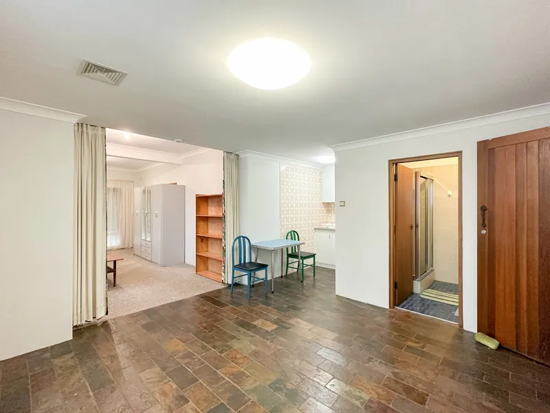 Partly-Furnished Studio with Private and Secure Access