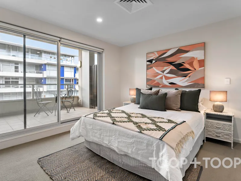 Gorgeous modern two-bedroom apartment by the water at a very affordable price