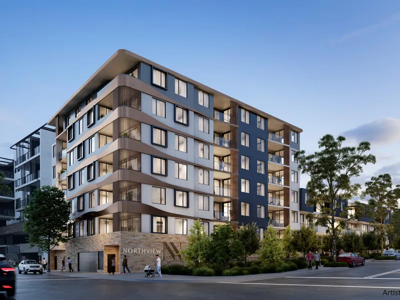 Luxury north facing apartments & townhomes in the heart of Rouse Hill