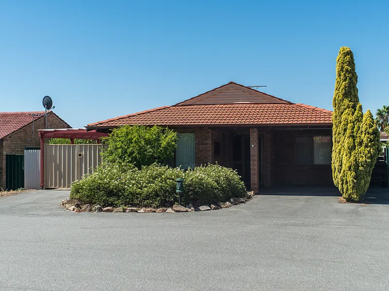 Secluded home next to large community park