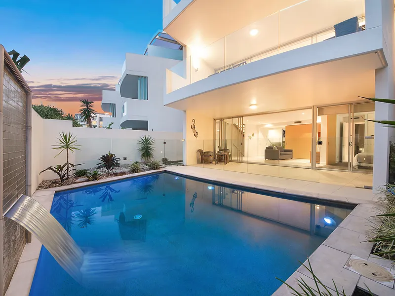 Spectacular ocean front landmark townhome