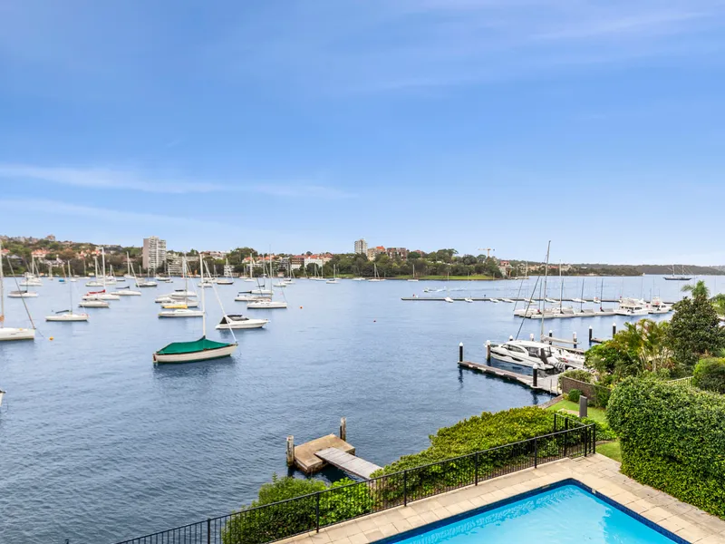 Unmatched waterfront setting, superb space, elegance and views