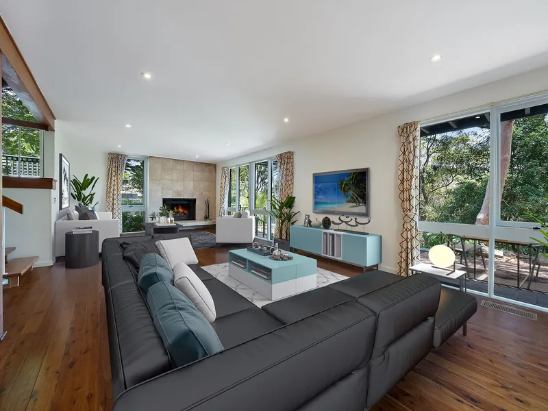 Spacious family home set in a bushland retreat