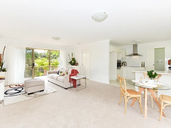 Easy access first floor unit with lovely village views