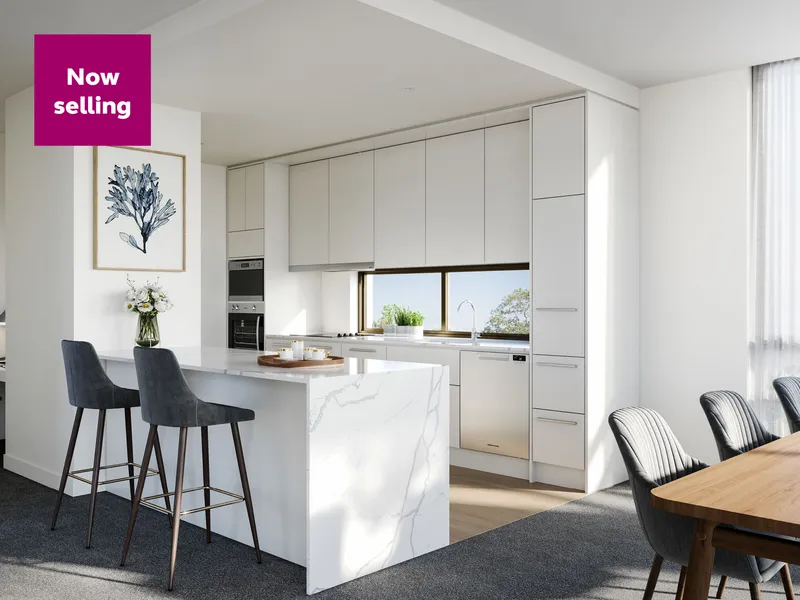 Spacious open plan 3 bedroom apartments now selling