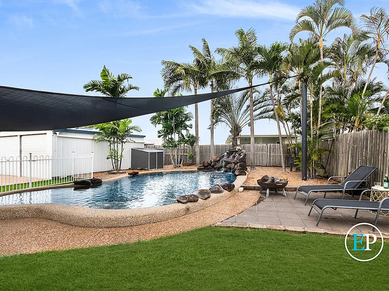 Spacious Family Home !  Powered Shed !  Huge Stunning Pool !  This One Ticks Them All !