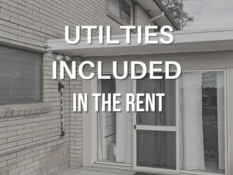 Fully furnished with utilities included