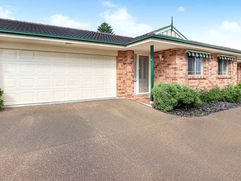 Single level beachside villa