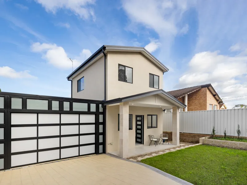 Two modern custom built homes to be sold in one line