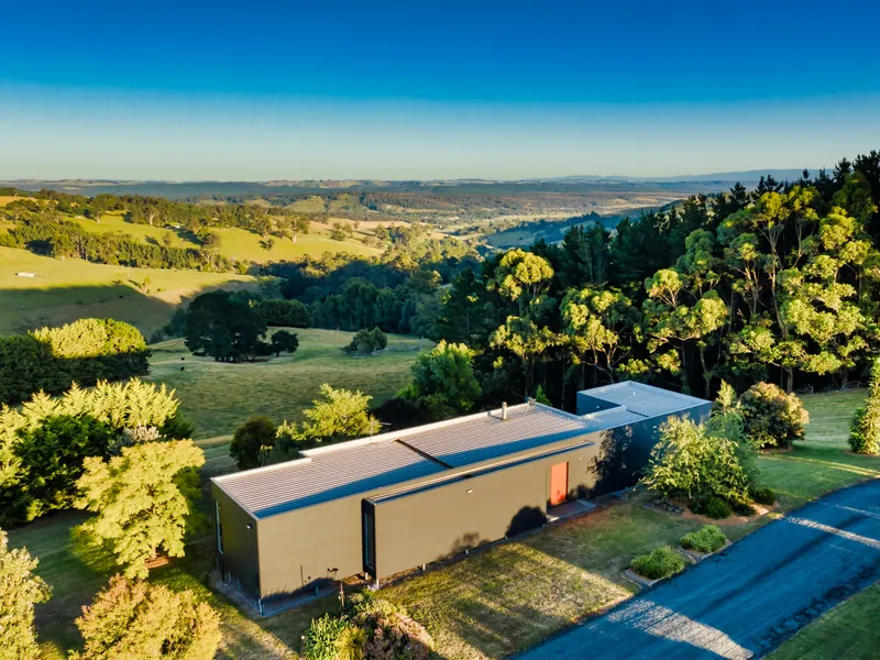 Commanding Architectural Home on 66 acres