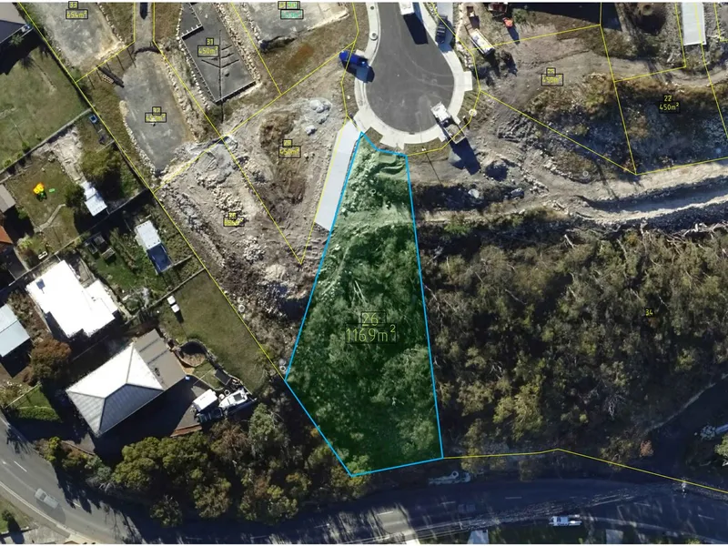 Parcel with Approved Plans