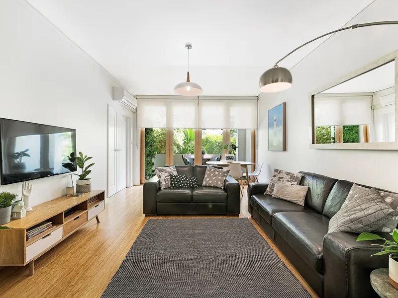 Private block of only ten apartments within one of Toorak's  best streets.