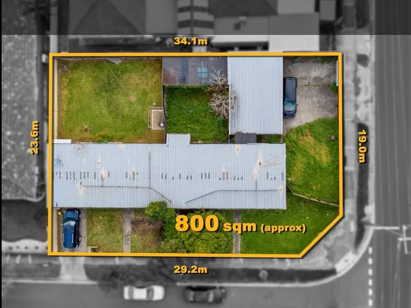 INVESTORS / DEVELOPERS PRIME CORNER BLOCK IN NOBLE PARK! APPROX 800 (SQM)