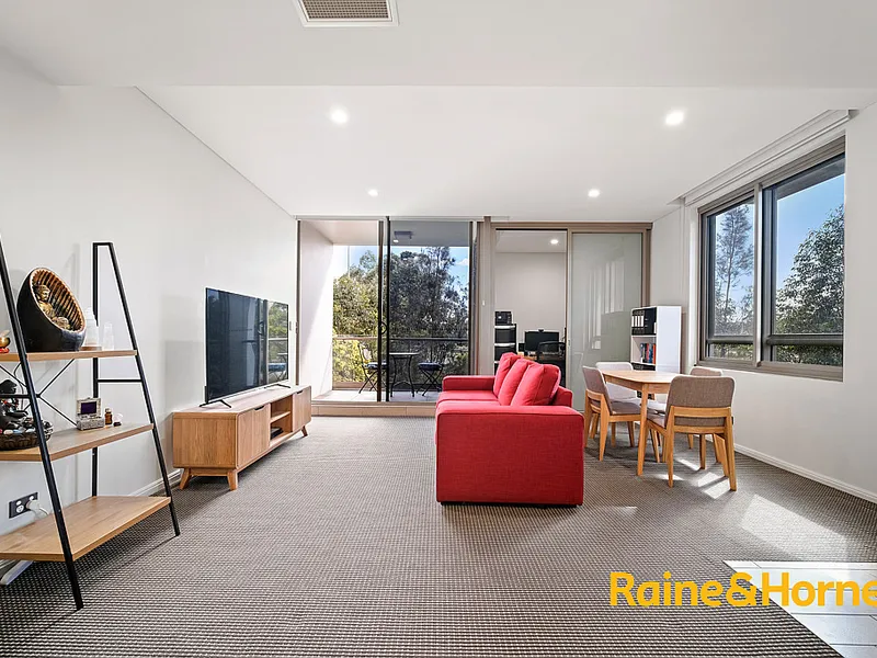 North Facing One bedroom plus study + 1 car space with storage