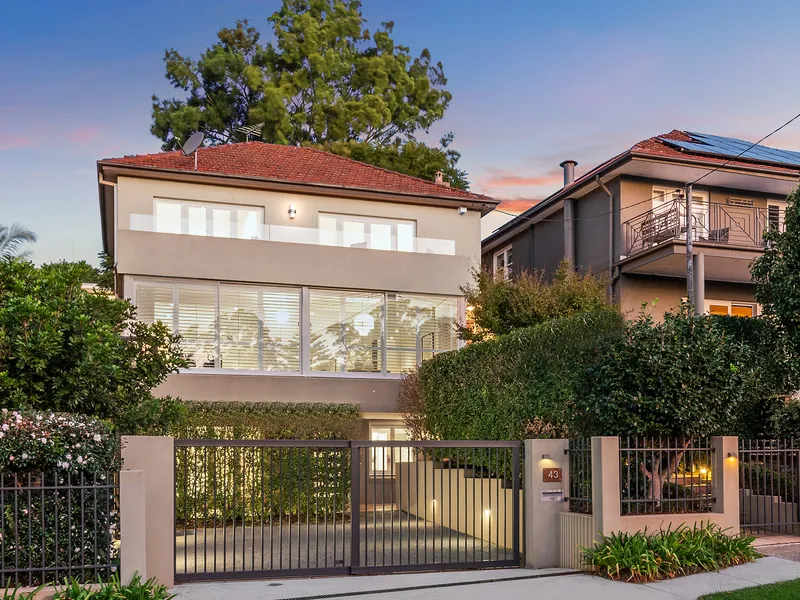 Spacious family home offers superb lifestyle opportunity with Middle Harbour views