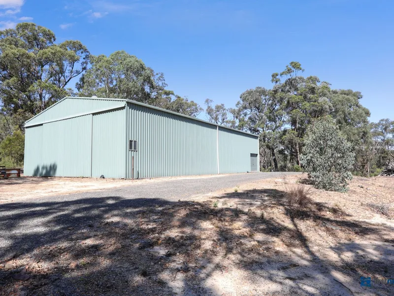 Exclusive 5.17 Acres & Huge Shed