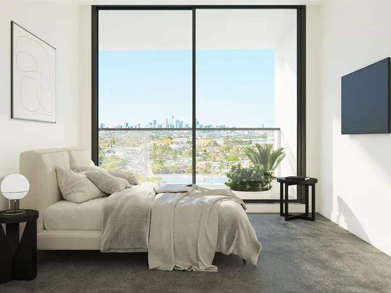 Wonderful views (Sydney CBD Skyline) with modern living style and natural design feature
