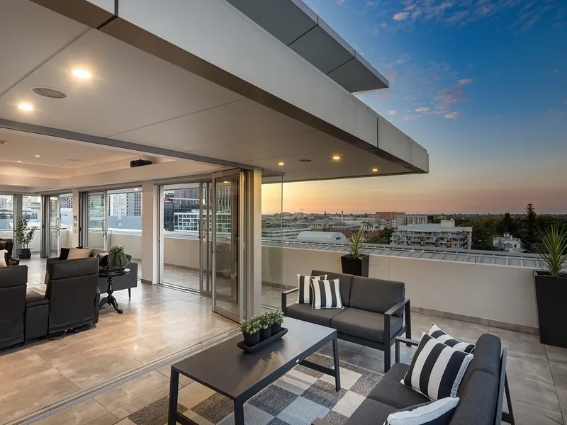 World-class two level Penthouse in the heart of Adelaide