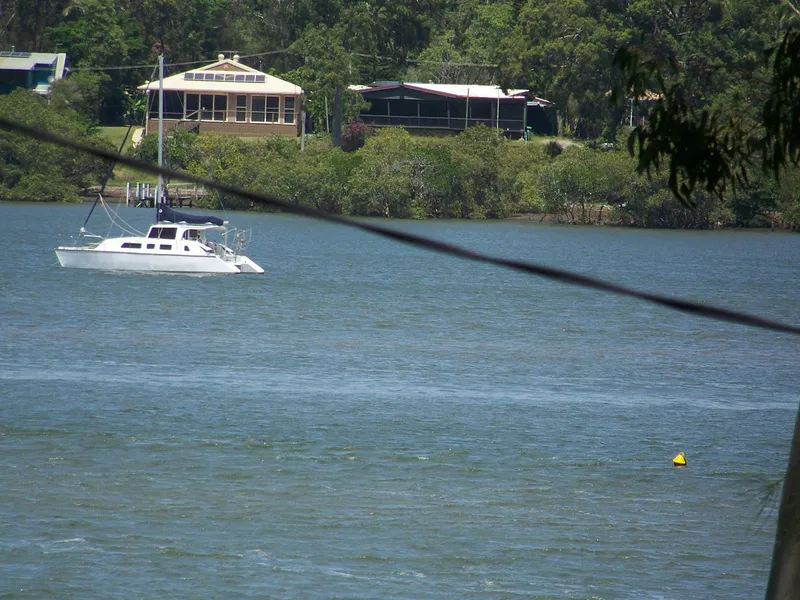 GREAT WATER VIEWS ACROSS THE PARK TO KARRAGARRA ISLAND