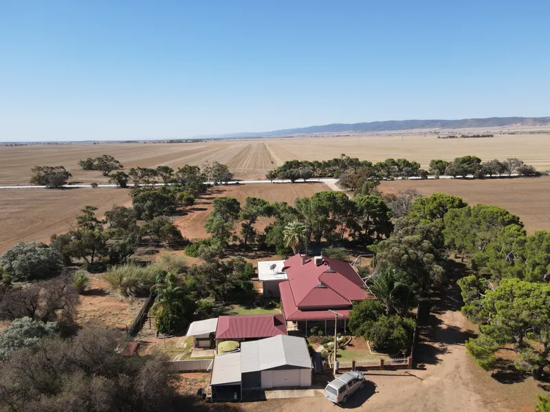 Stunning rural stone home with acreage