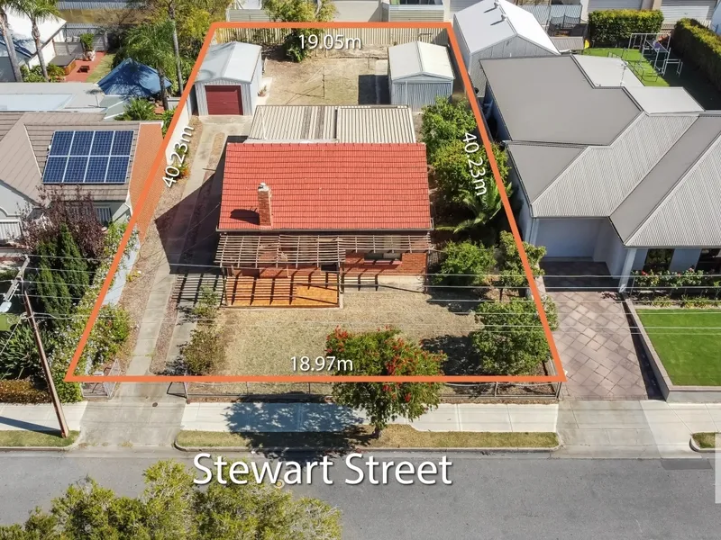 DEVELOPMENT OPPORTUNITY - VALUABLE REAR ACCESS - LAND 19m x 40.23m