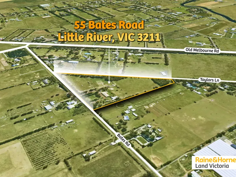 Strategically located privately held 12.5 acres of prime land with house in Little River