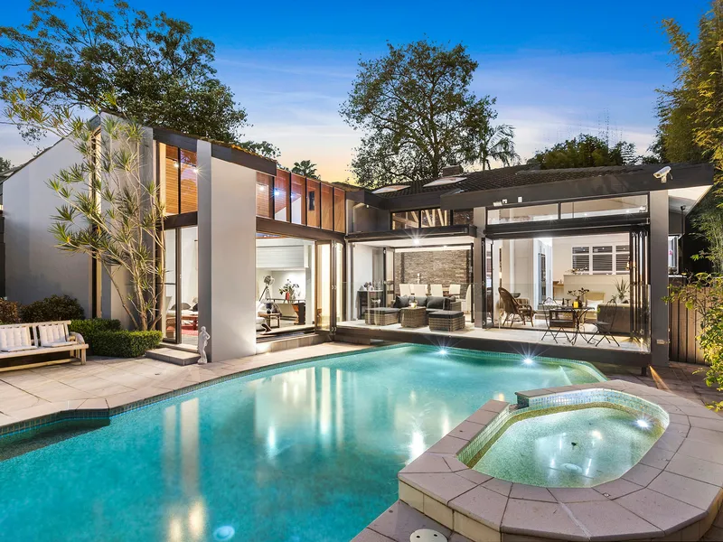 Private waterfront retreat, sunny north-west aspect