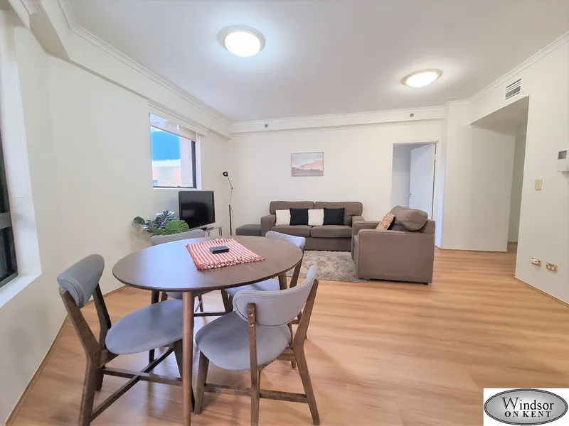 Fully Furnished 2 Bedroom 2 Bathroom Apartment w/Car Space in Sydney CBD