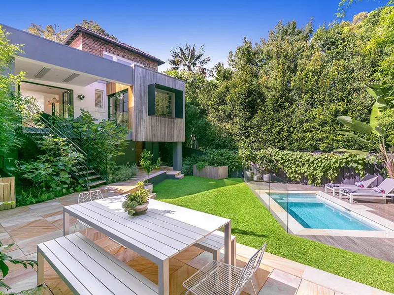 Tri-level family oasis blending character and luxury