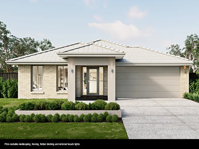 Family home with multiple living areas