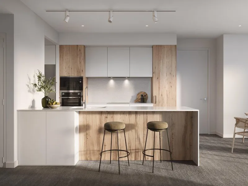 Oversize North Facing 2 Bed, 2 Bath Apartment with secure parking located within the $100m master planned Summerlin Banyo masterplanned estate