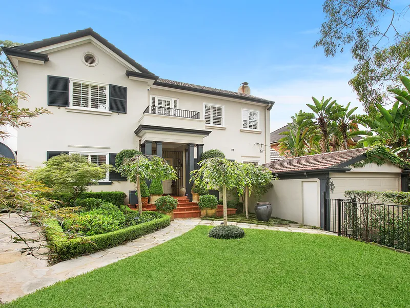 Opulence and charm in one of Wahroonga's most coveted avenues 