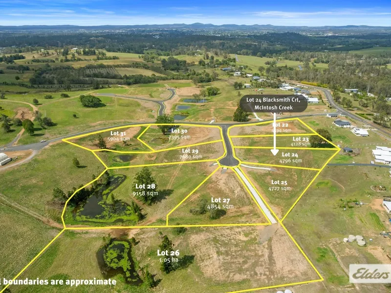MCINTOSH PARK ESTATE - SMALL ACREAGE JUST GOT BETTER!
