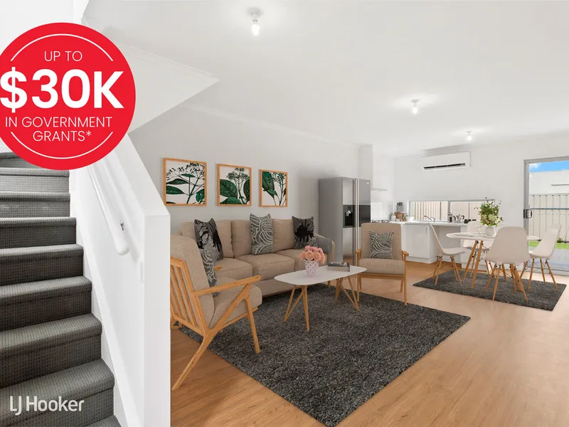 Off the plan townhouses offering sleek and carefree living…