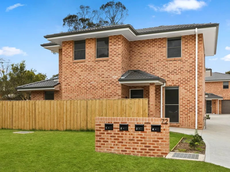 Brand new home, within an easy walk to the shops and train