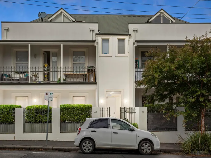 Northern Terrace Home in Boutique Elevator Building