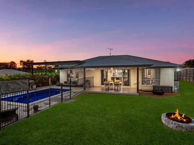 Large block with modern home & pool