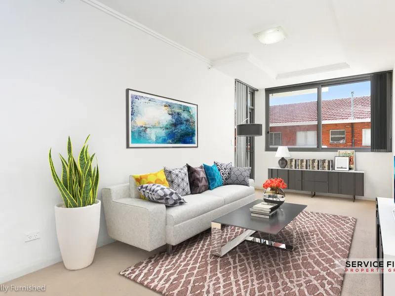 Charming One-Bedroom + Study Apartment