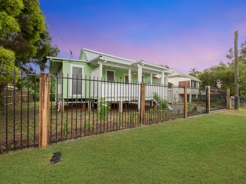 RENOVATED HOME ON LARGE BLOCK WITH REAR YARD ACCESS
