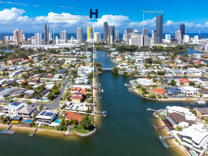 Wide Water Vista In Prime Central Position