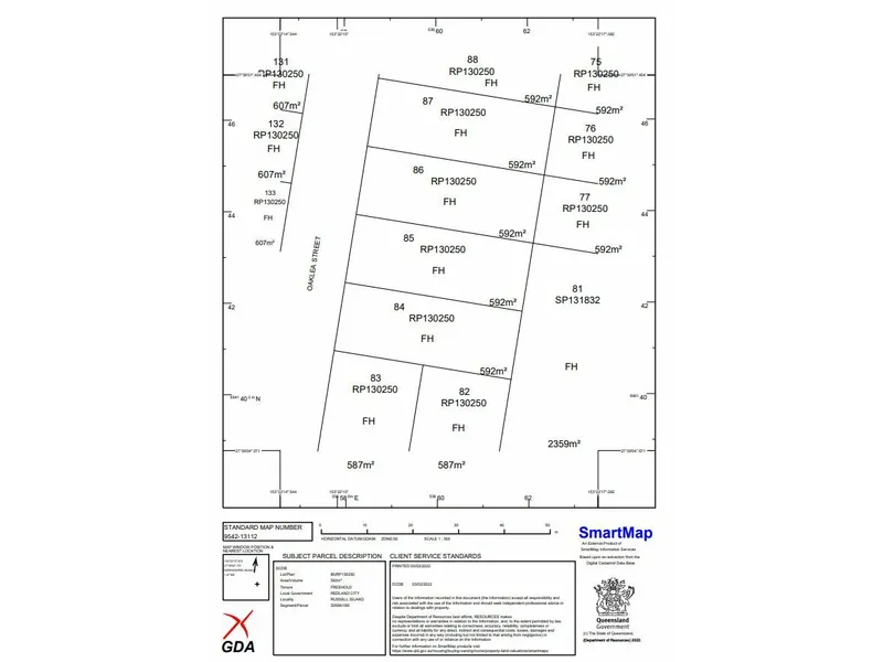 1184 sqm Two cleared flat blocks 592 sqm each