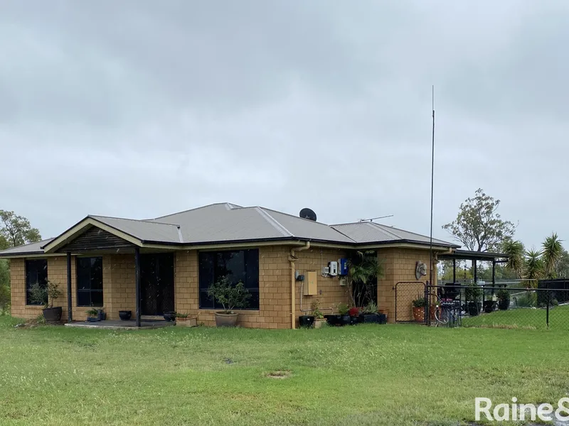 Brick family home close to town