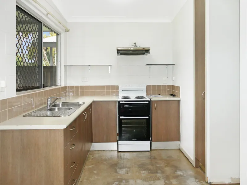 Two (2) bedroom unit - air conditioned with private courtyard