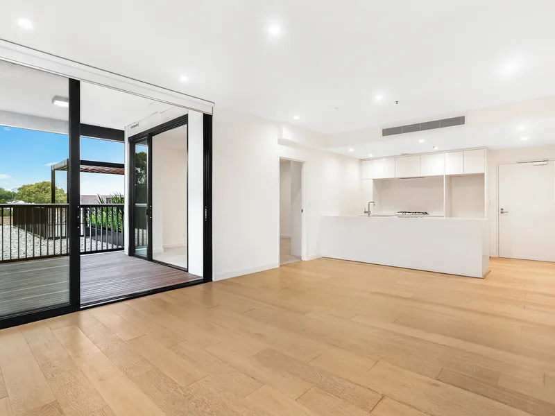 Cityside style in an oversized two-bedroom apartment
