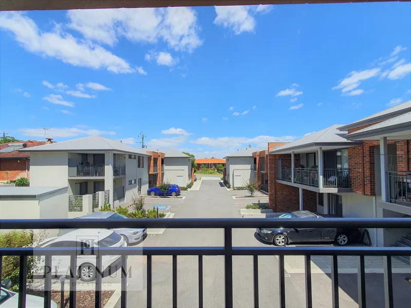 Modern, secure 2 bedroom 2 bathroom apartment